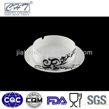 A003 High quality ceramic custom pocket cigarette ashtray